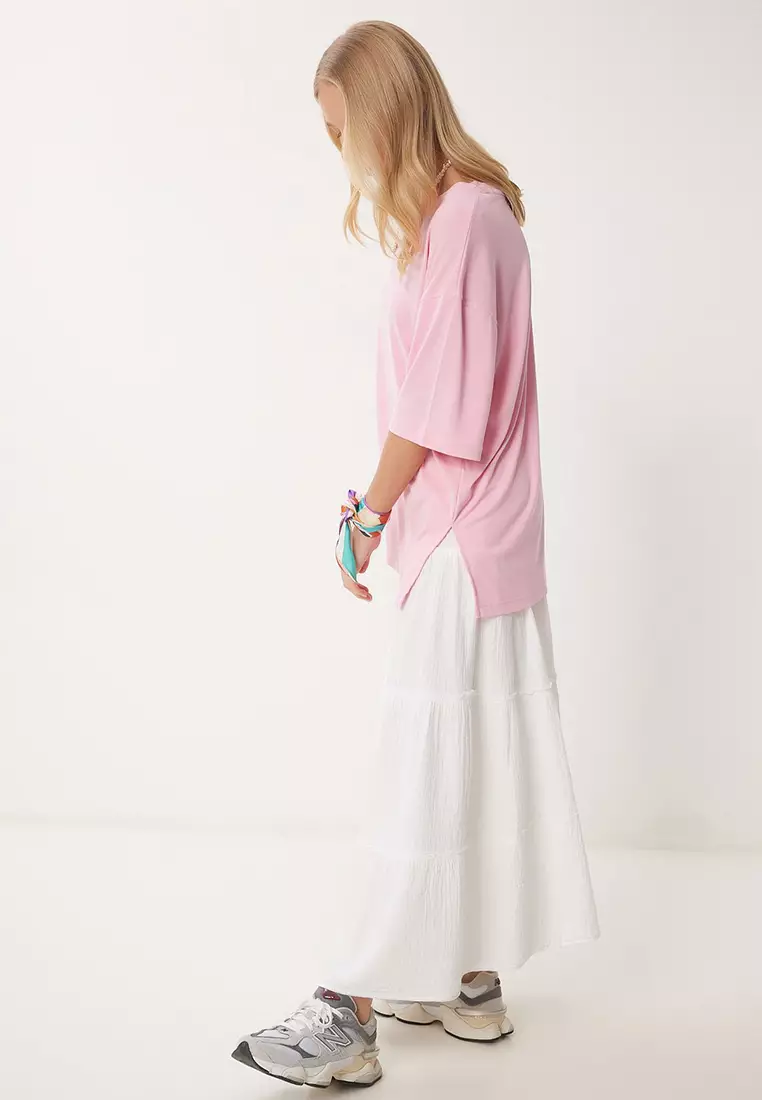 Oversize Basic Modal T-Shirt