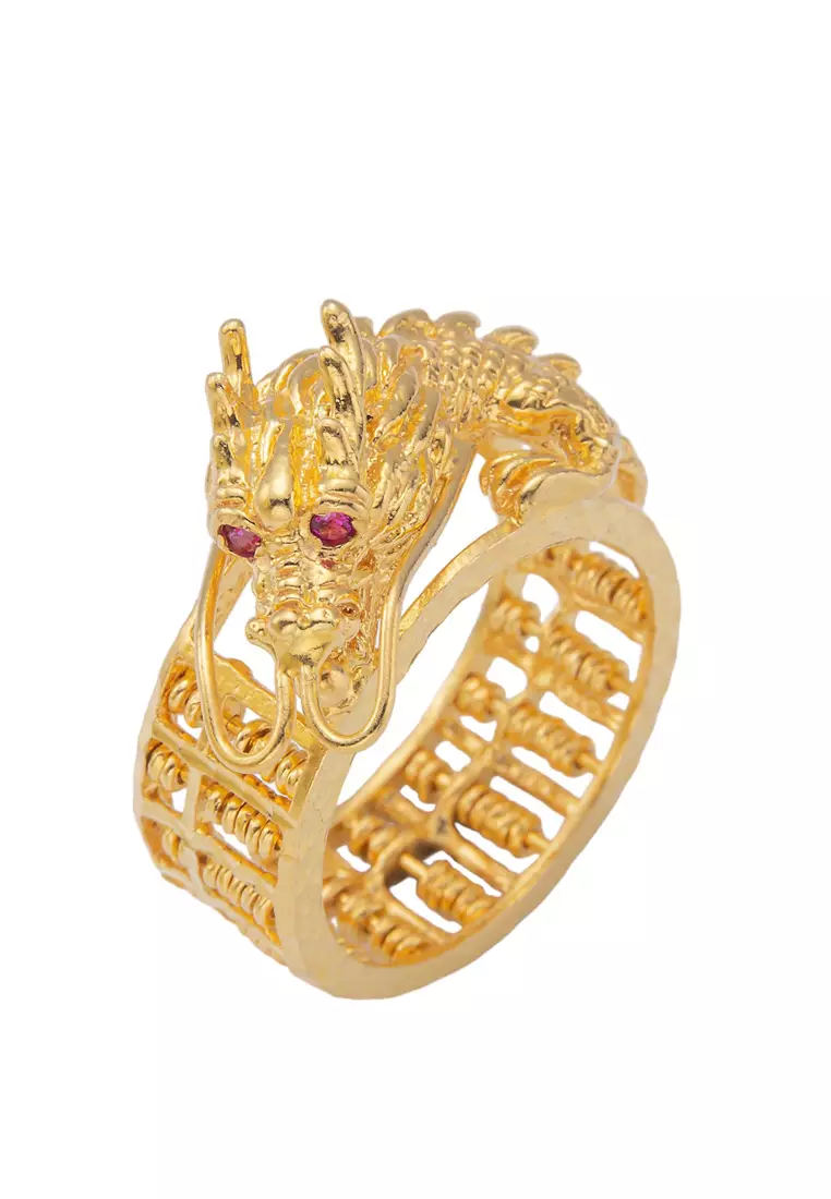 Gold abacus hot sale ring meaning