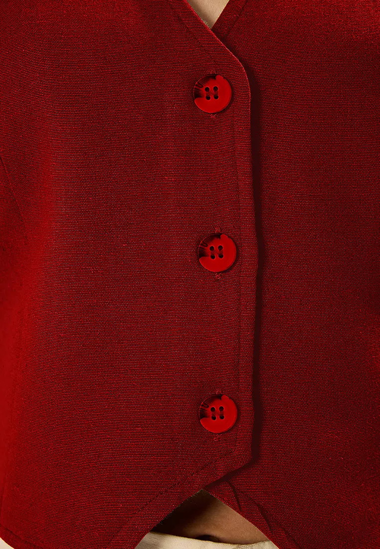 Cropped Vest