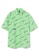 H&M green and multi Oversized Shirt 460A7AA2758F8AGS_5