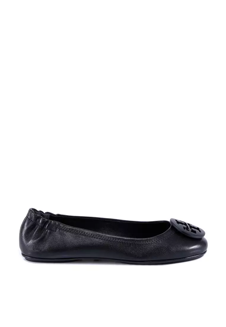 Tory burch leather ballet flats 2025