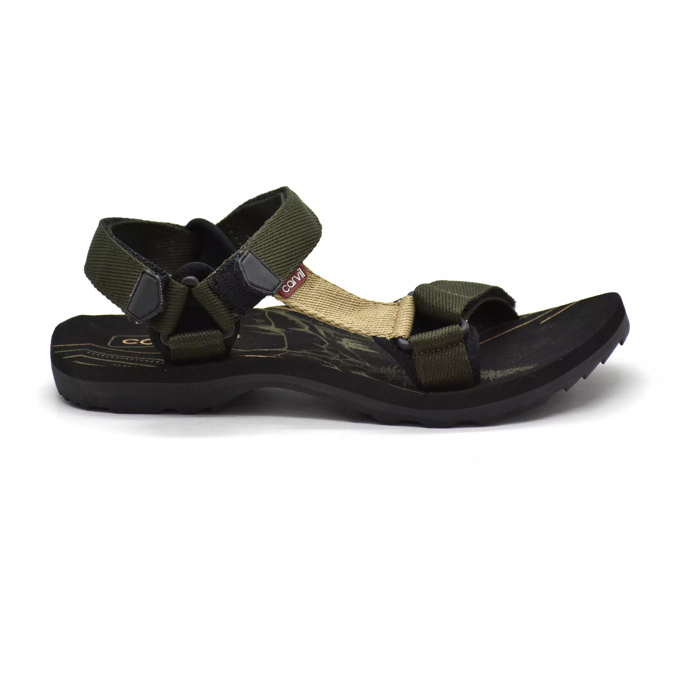 Carvil Sandal Gunung Pria Jeronimo-GM Olive/Beige