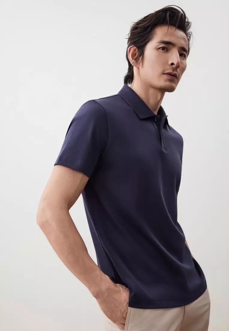 G2000 Cool Touch Cotton Interlock Smart Fit Polo Tee