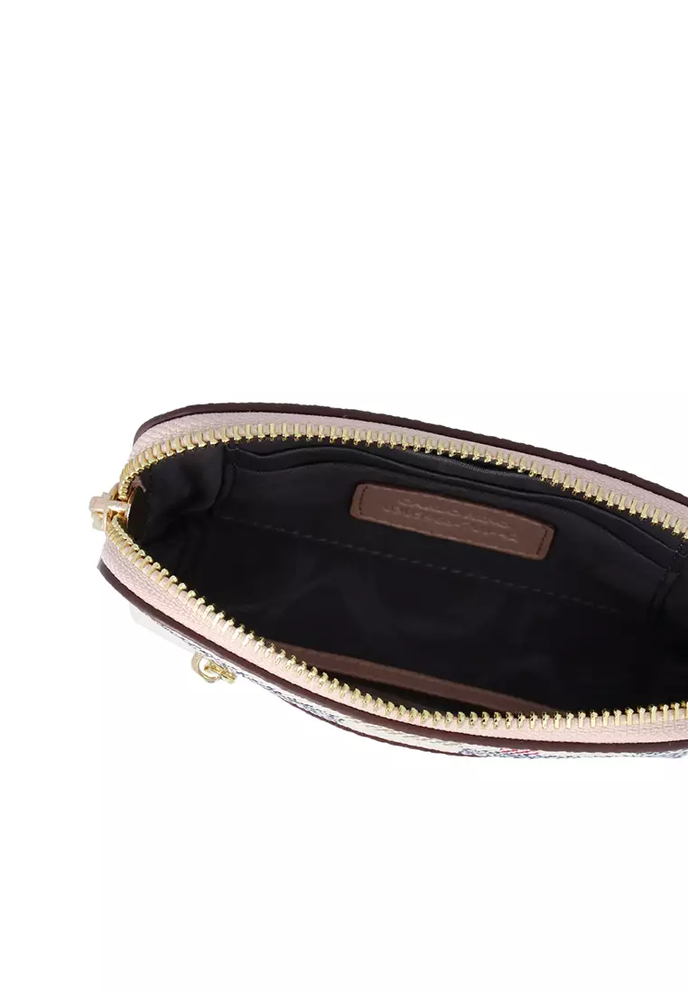 CR Windsor Wristlet - Medium Beige