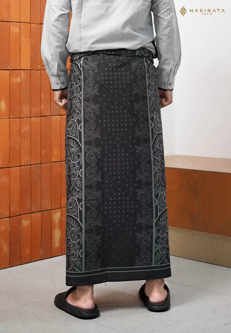 Hadinata Batik Premium Sarung Azzam Grey