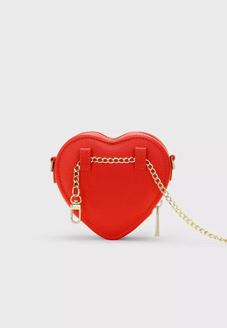 Mini Heart Bag Berry