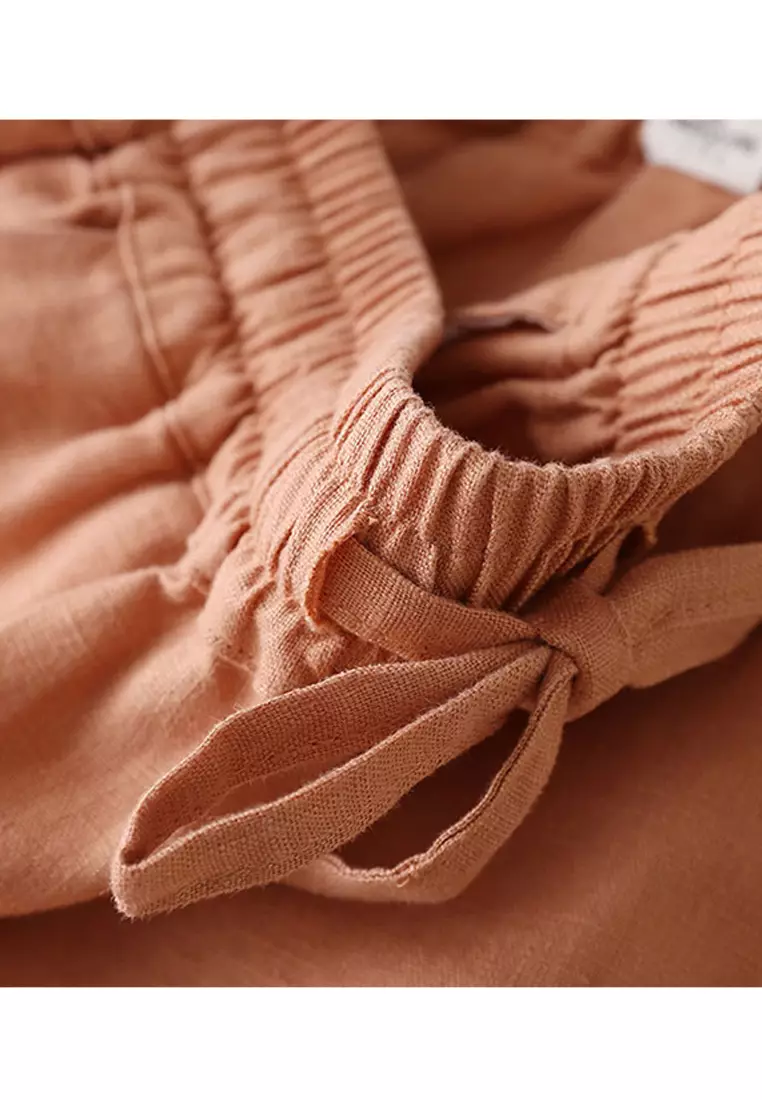 Big Size Cotton-flax Casual Pants RZ9020