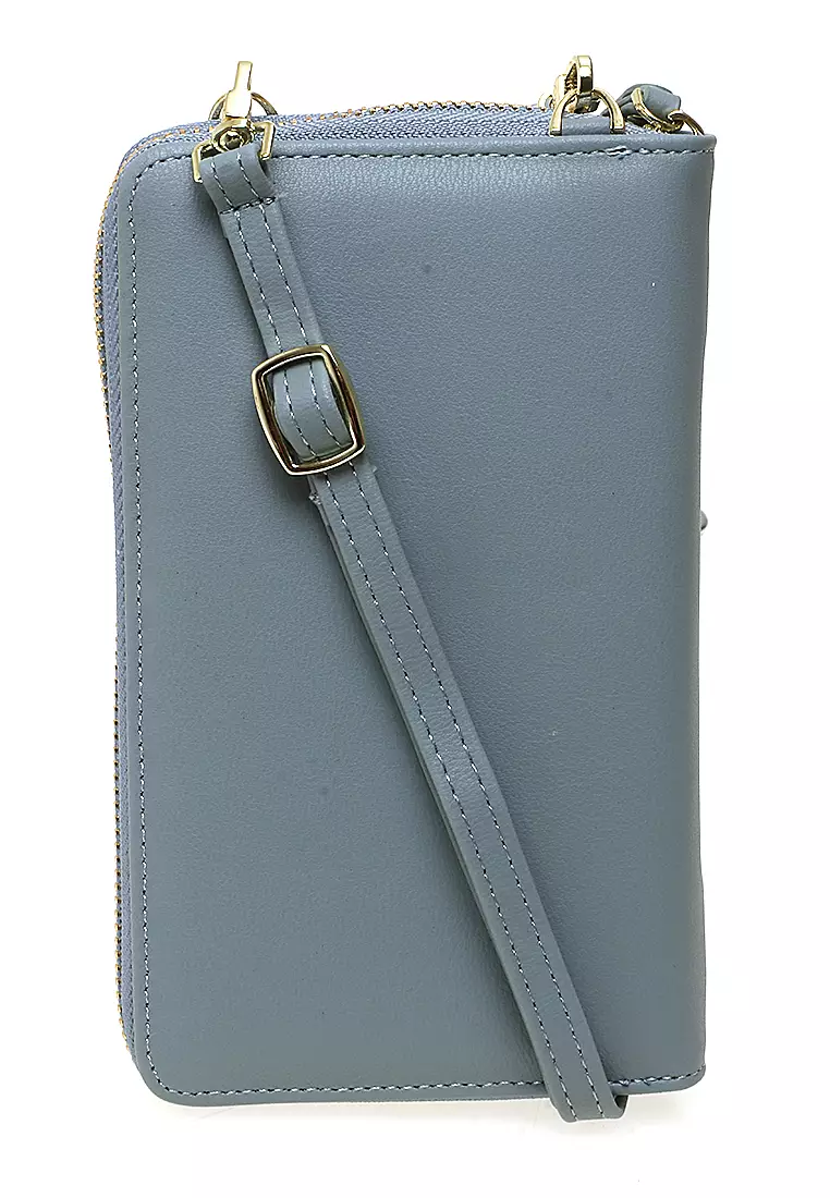 Tas Selempang Wanita Dompet Multifungsi Many Slot Material Kulit Leather ORIGINAL