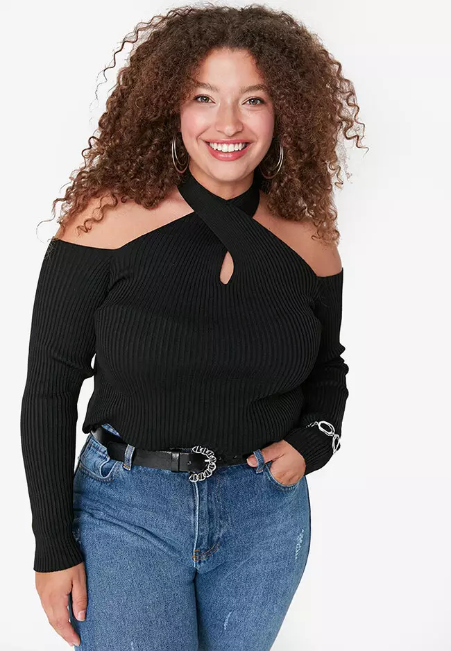 Jumper shirt best sale plus size