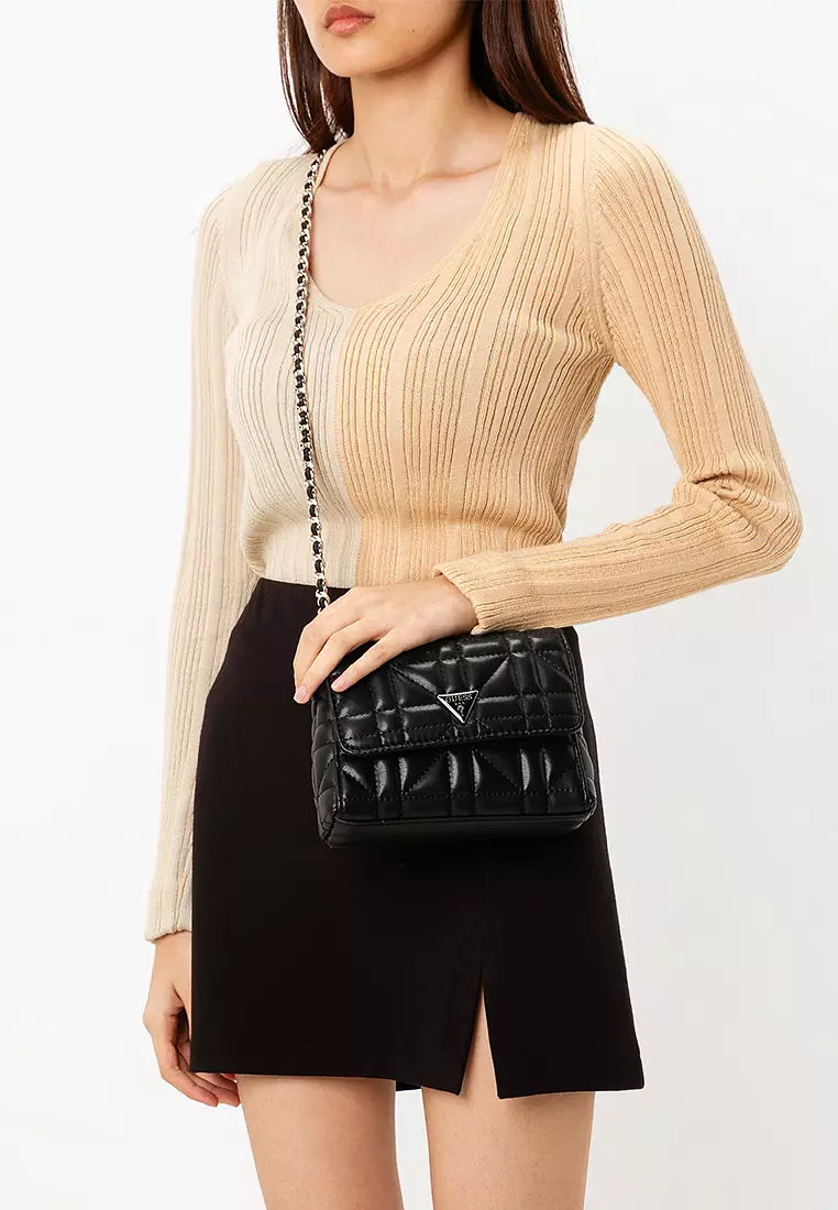 ★Guess ★Edita Convertible Crossbody Flap ★関税込★ Guess Edita Mini Convertible Crossbody Flap Bag 2025 | Buy