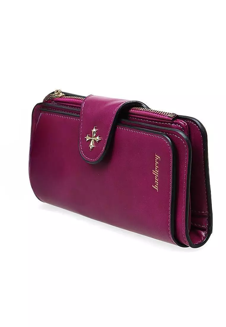 Dompet Wanita Model Panjang Long Wallet Many Slot Material PU Leather ORIGINAL