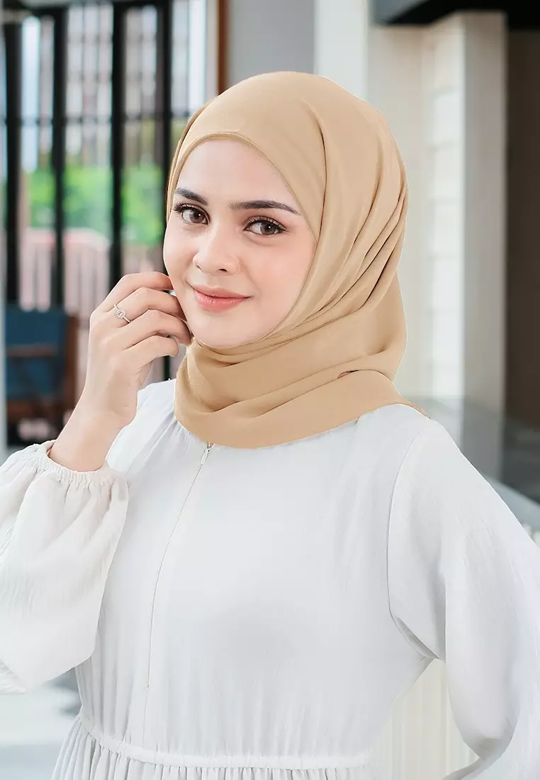 HIJAB INSTAN PAULA - WALLNUT