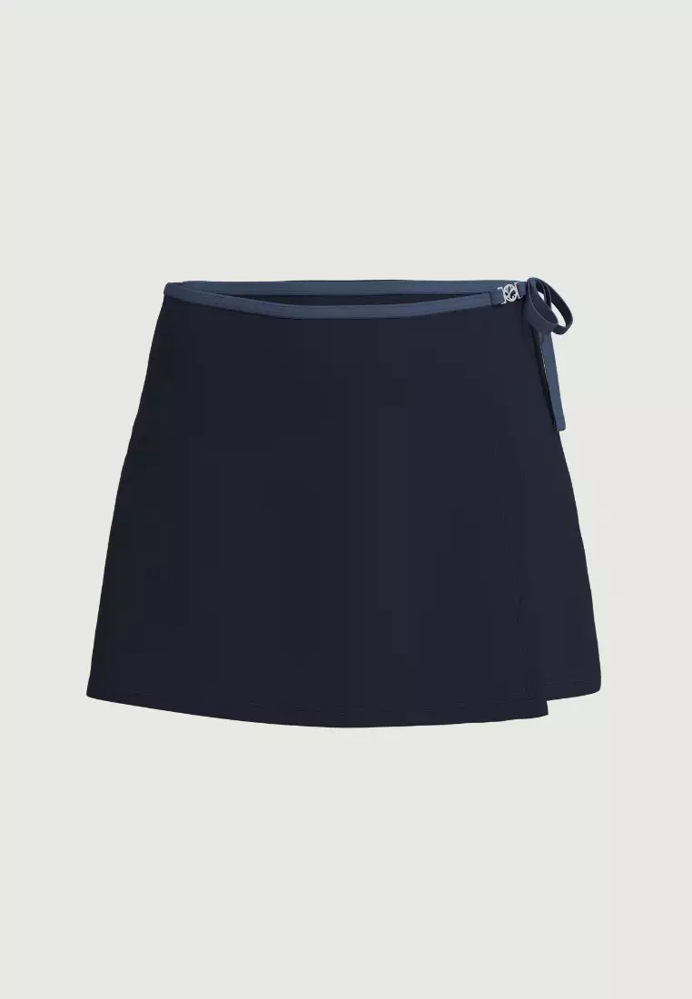 Buy Sunseeker Deep Space Blue Wrap Front Jersey Skirt 2026 Online