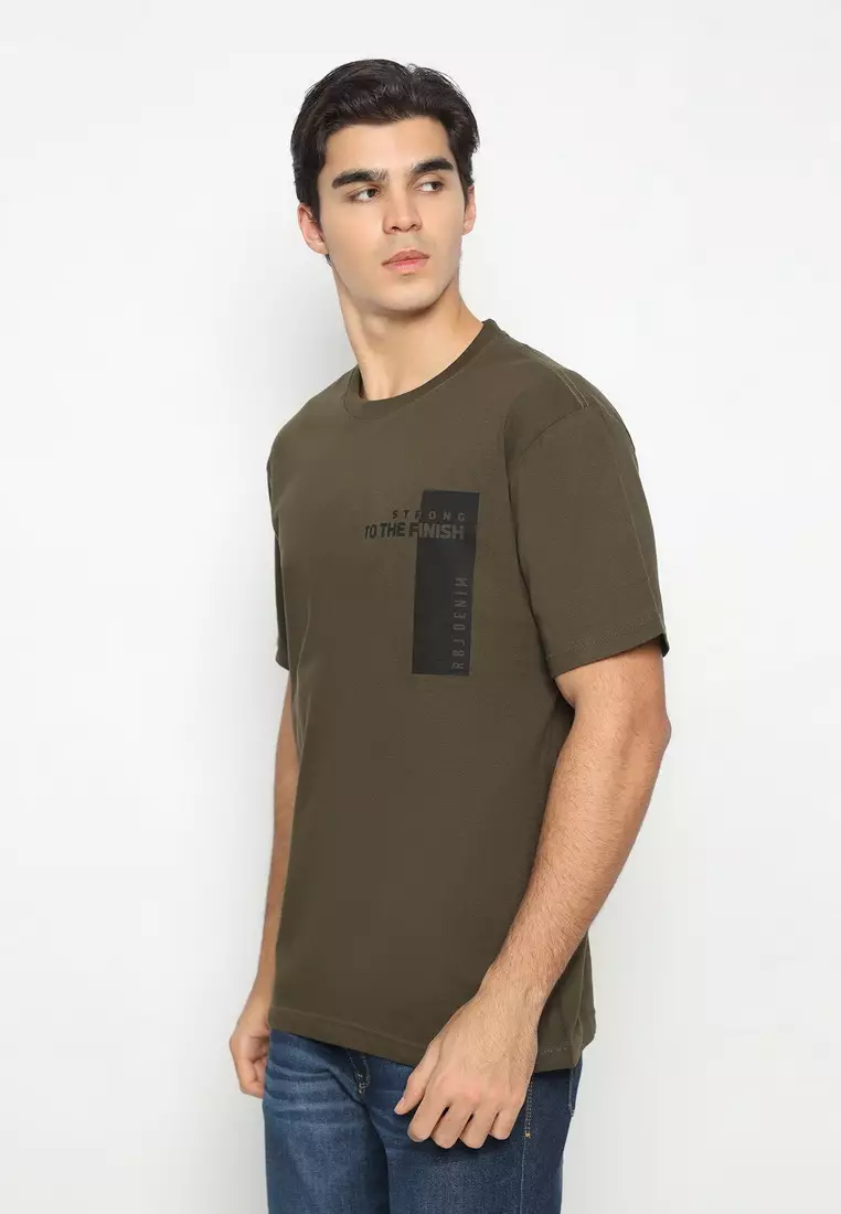 RBJ T-Shirt Cotton Pria 43008