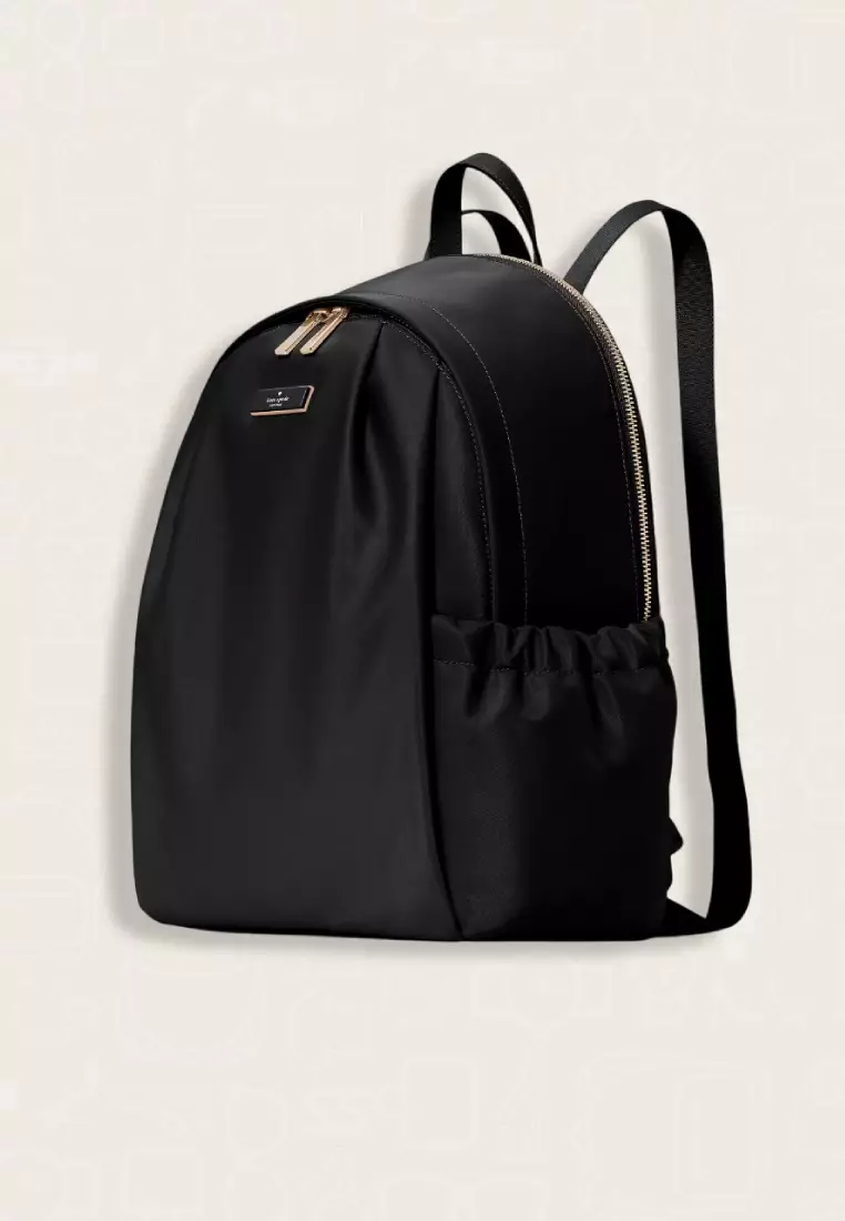 Kate Spade Carter Nylon Large Backpack Black