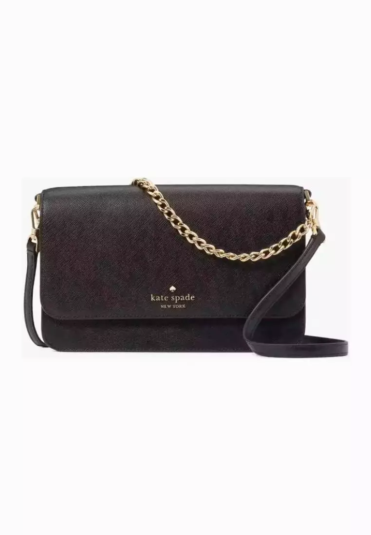 Kate Spade Madison Flap Convertible Crossbody Black