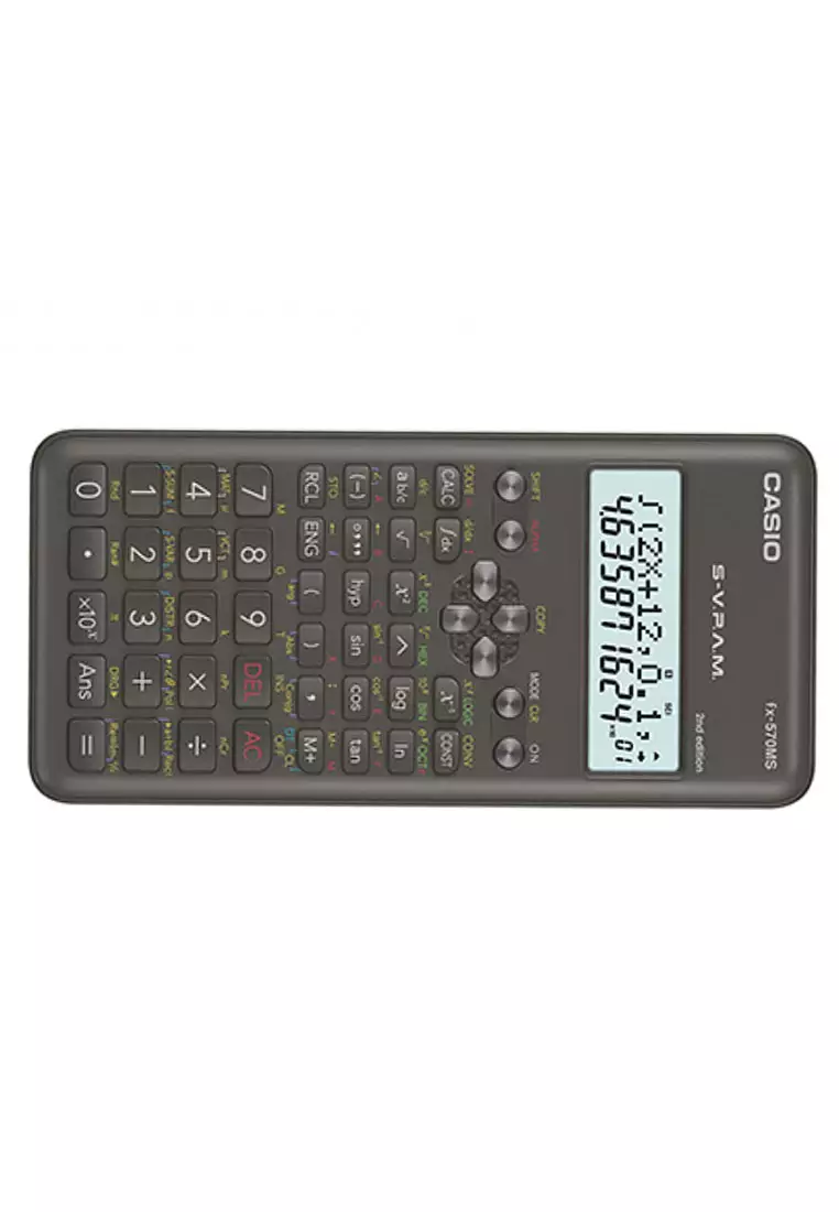 Buy Casio Scientific Calculator Fx-570ms 2nd Edition 2023 Online ...