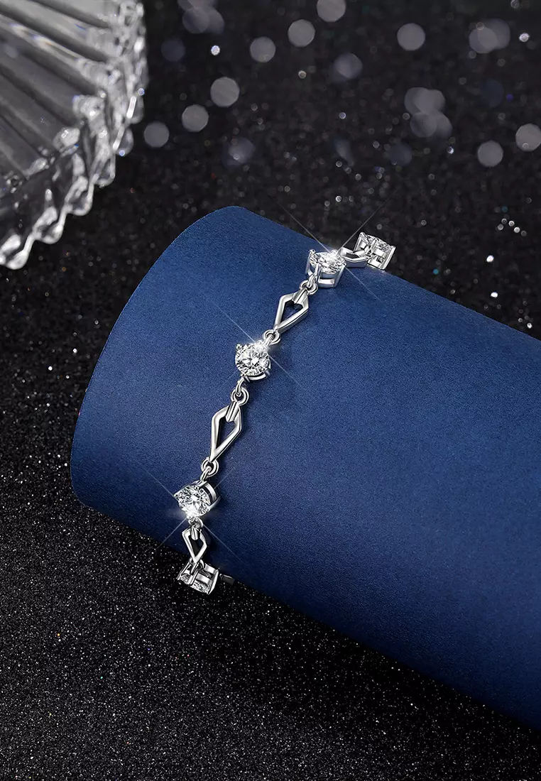 Gelang Wanita Perhiasan Berlian Mewah Fashion Korea Original Bracelet