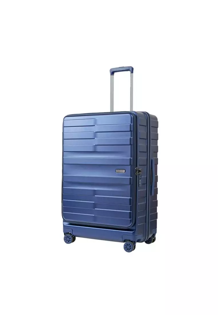 Crossing Groov Pc Trunk 28" Large Luggage - Stone Blue