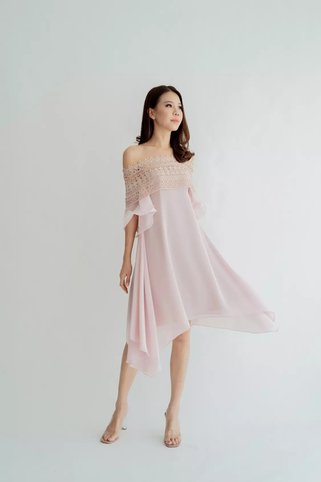Jual Jolie Clothing Jolie Clothing Keira Dress (Pink) Original 2024