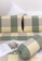 Milliot & Co. green Aro Checked Super Single 4-pieces Quilt Cover Set 6FDB4HL768A3F7GS_5