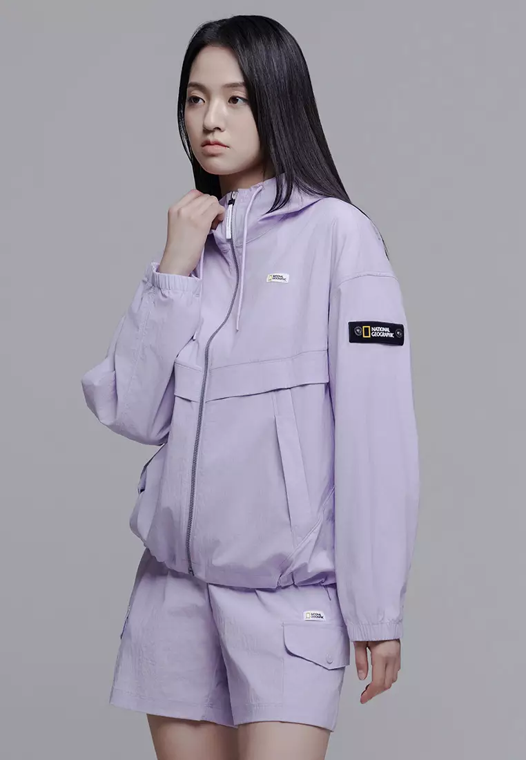 女裝CYGNUS梭織彈性防風外套