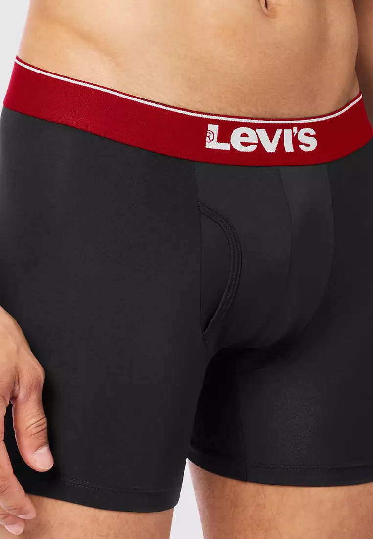 Levi's® Levis Men Solid Basic Boxer 2P Microfiber (004RR-0073)
