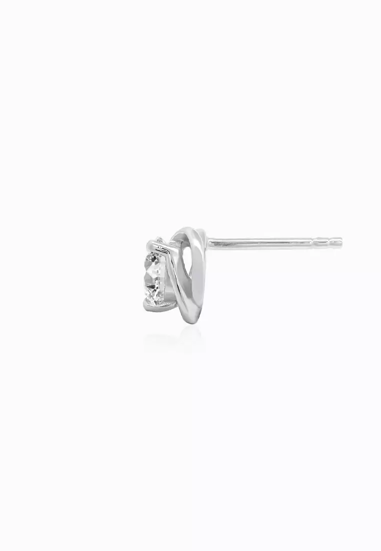 Vinstella Heartbeat Embrace Stud Earrings (16H&A)
