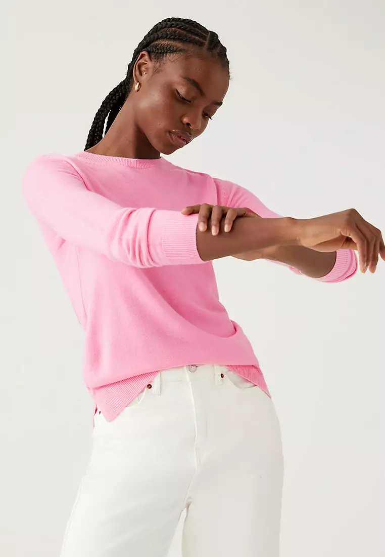 Marks and spencer crew clearance neck jumper