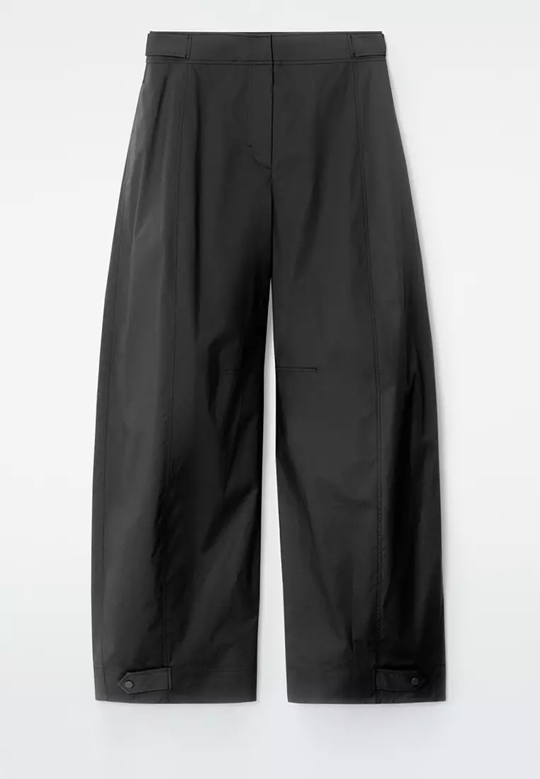 Buy COS Barrel-Leg Utility Trousers 2025 Online | ZALORA