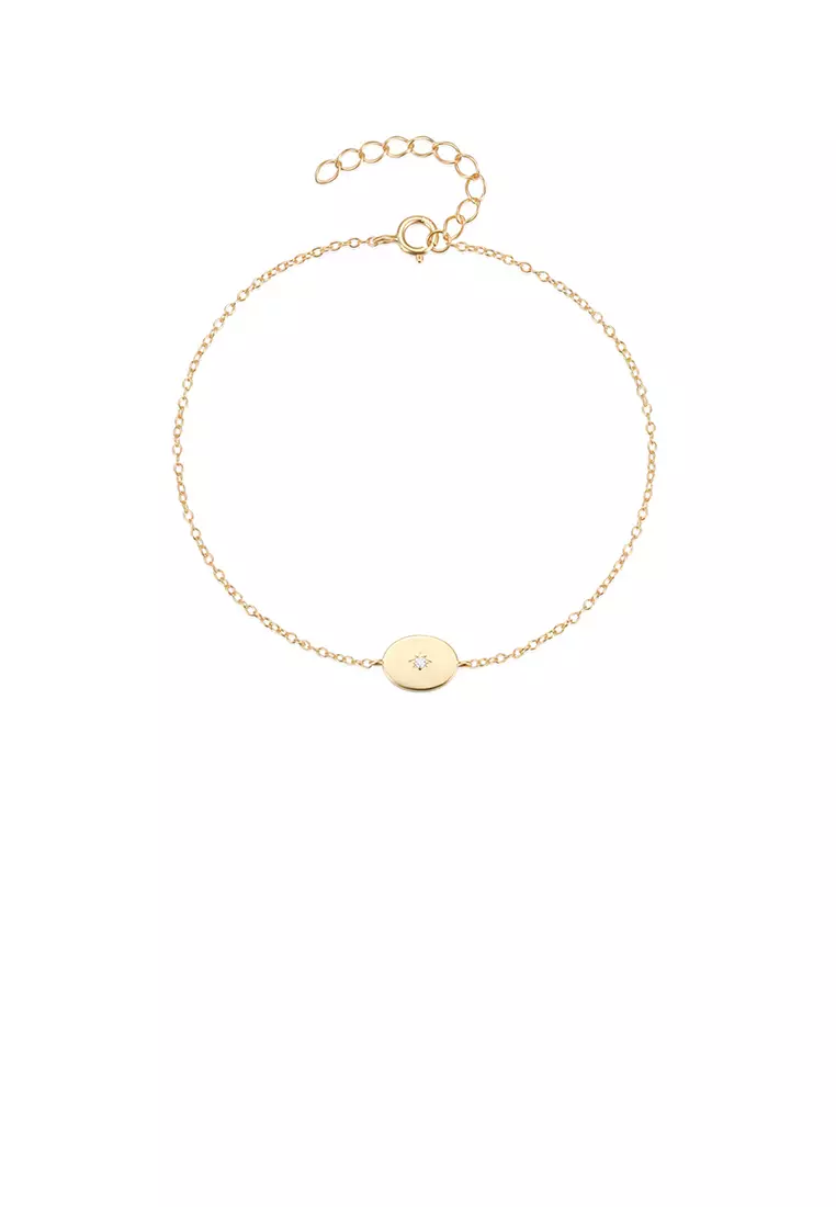 Gold best sale metal bracelet