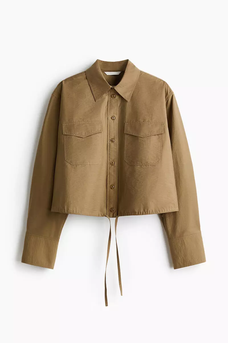 Drawstring shirt