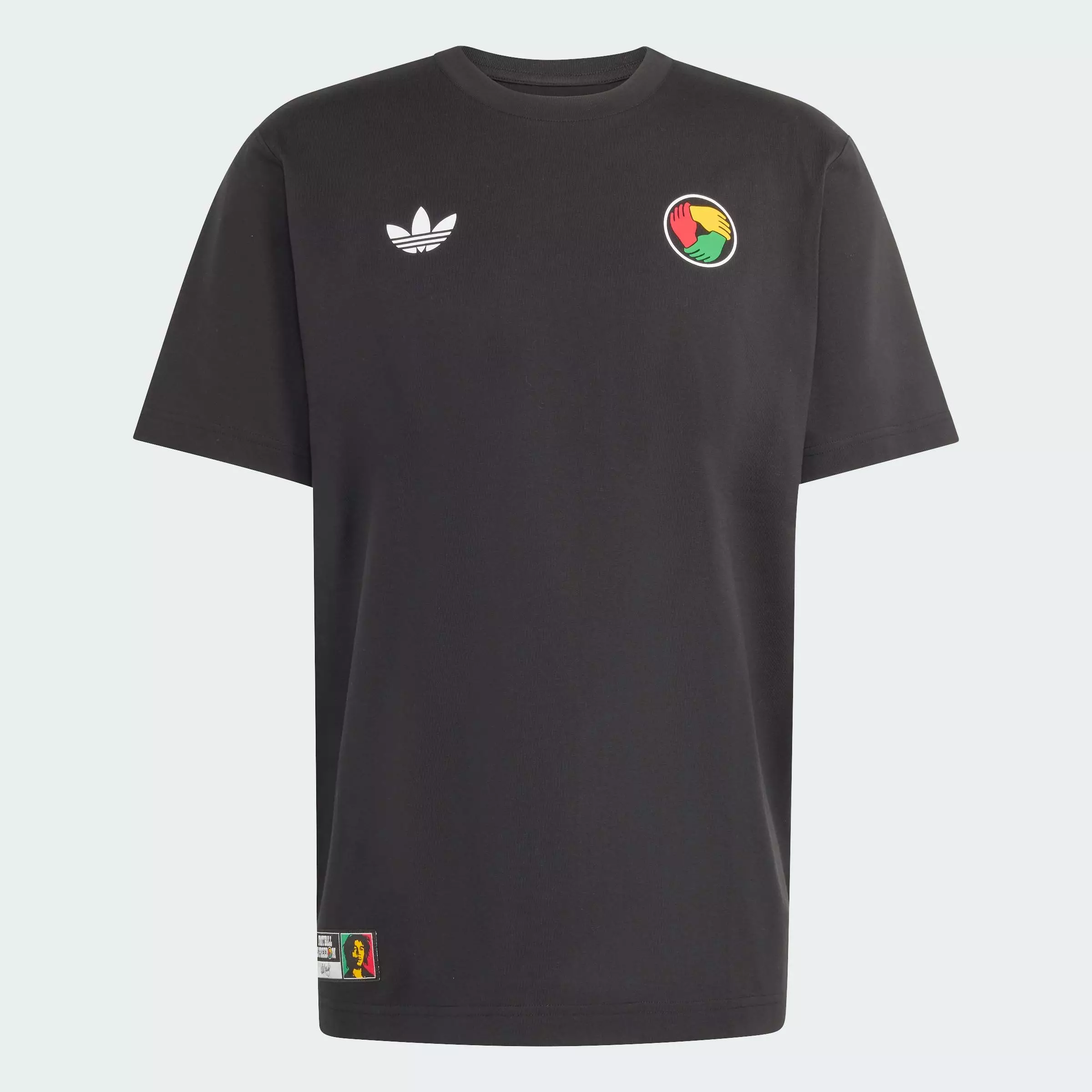 Buy ADIDAS Football Bob Marley Originals T-Shirt Men Black KD2420