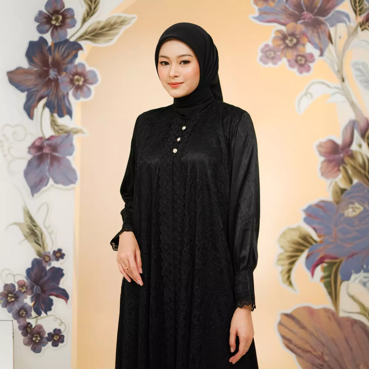 ZM Zaskia Mecca - Pania Gamis Dress Wanita - Edisi Rona Klasik