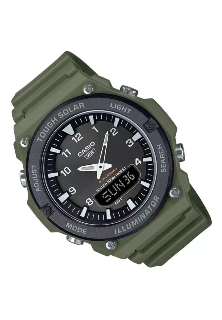 Digital Analog Solar Watch AQ-S820W-3B