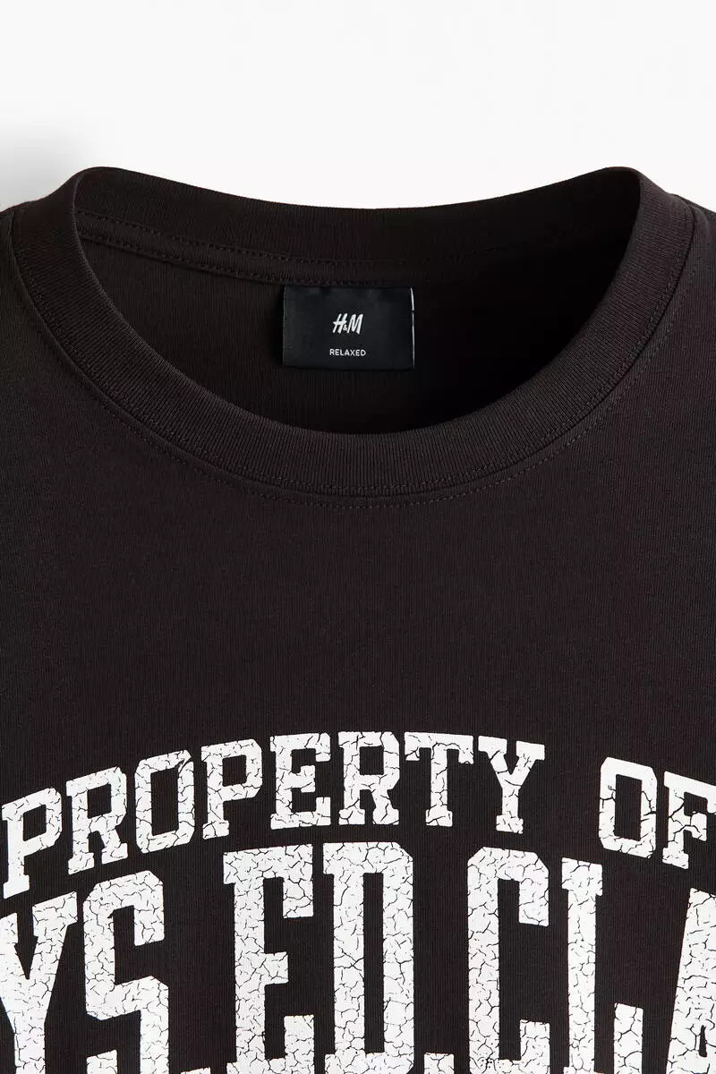 Loose Fit Printed T-shirt