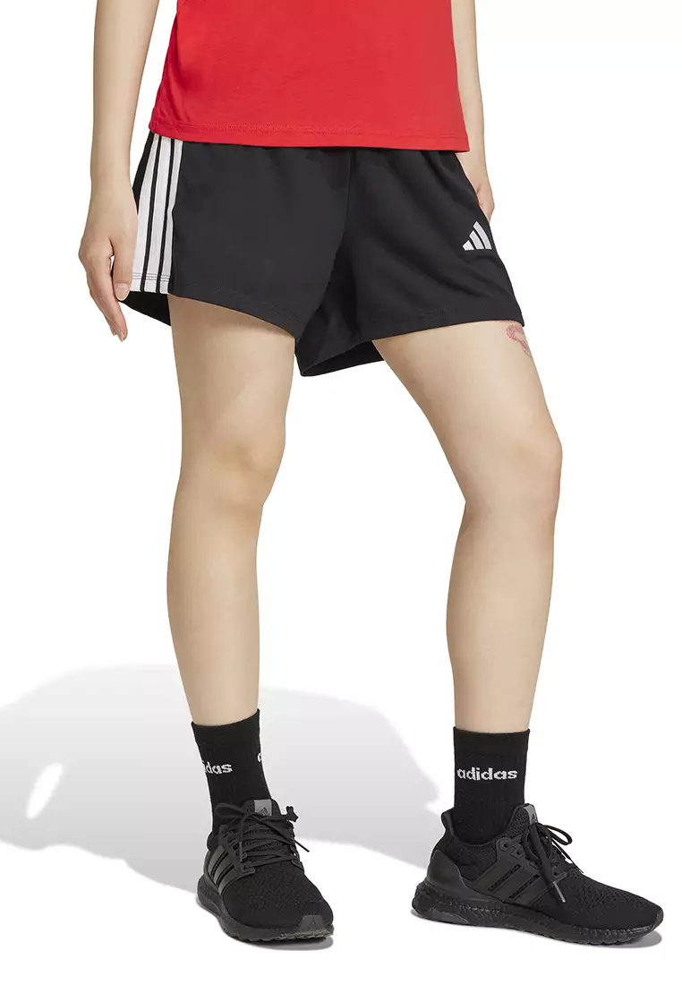 Essentials 3-Stripes Cotton Shorts