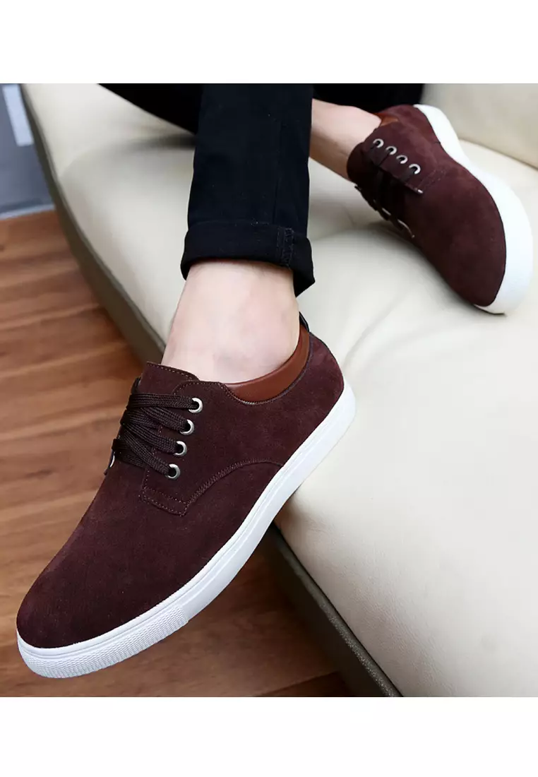 Suede Leather Casual Sneakers SY639