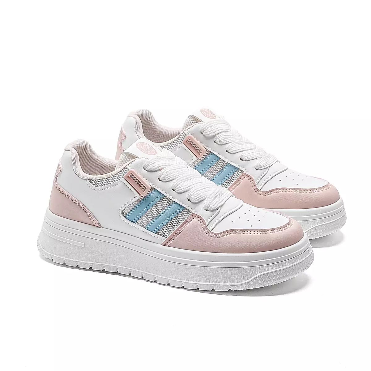 LURAD Sepatu Wanita Sport Breathable Sneaekrs Cewek Chic QN2555