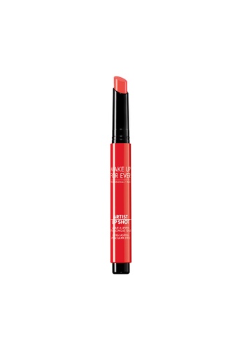 MAKE UP FOR EVER red and pink Make Up For Ever Artist Lip Shot Long Lasting Lip Lacquer Stylo - Shade 301 Unashamed Coral 6E12CBE9C443A3GS_1