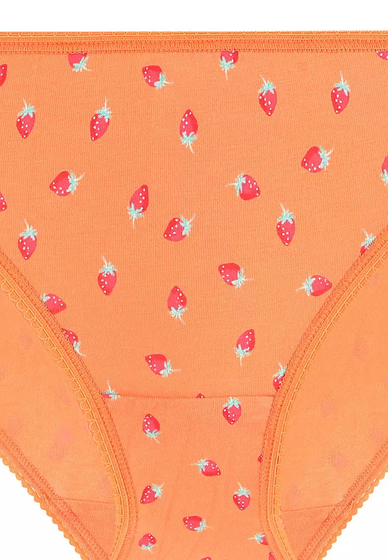 5pk Cotton Lycra Bikini Knickers