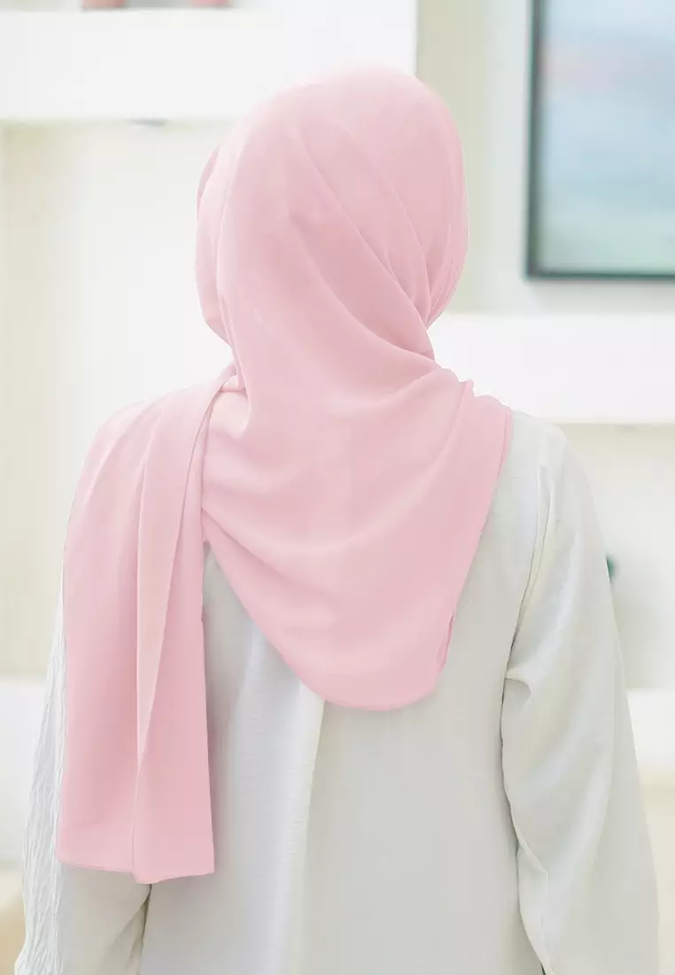 HIJAB INSTAN LATIFA - BABY PINK