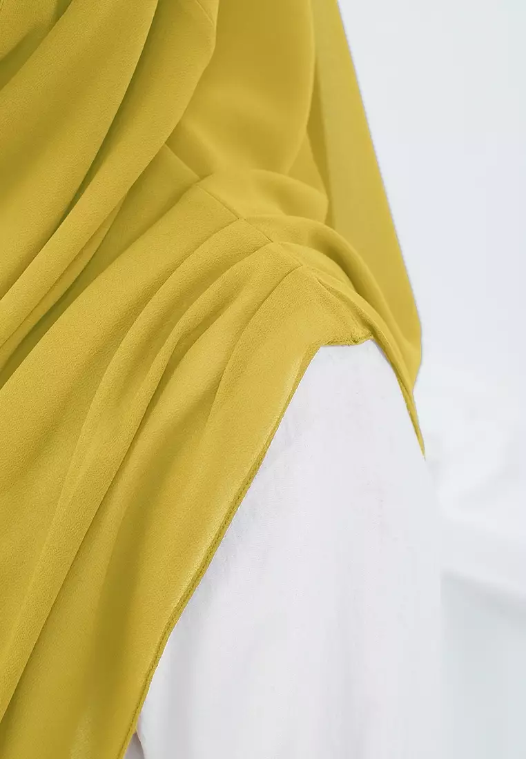 HIJAB INSTAN NASHWA - LIGHT MUSTARD