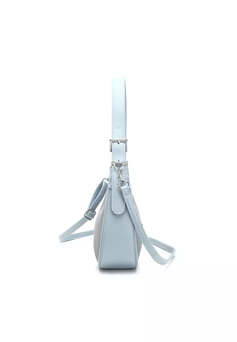 Women's Top Handle Bag / Sling Bag / Crossbody Bag / Shoulder Bag (手拿袋 / 斜孭袋 / 單肩包) - 藍色