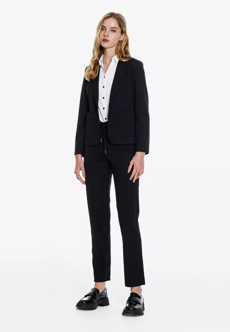 White V Collar Slim Fit Shirt