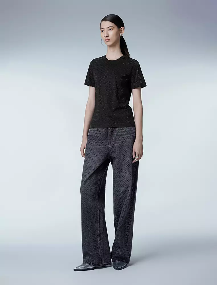 简约圆领短袖T恤