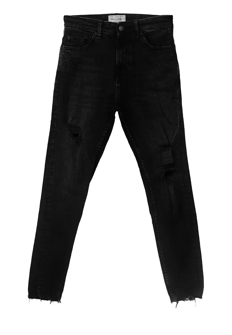 Pull Bear Distressed Carrot Fit Jeans 2025 Buy Pull Bear