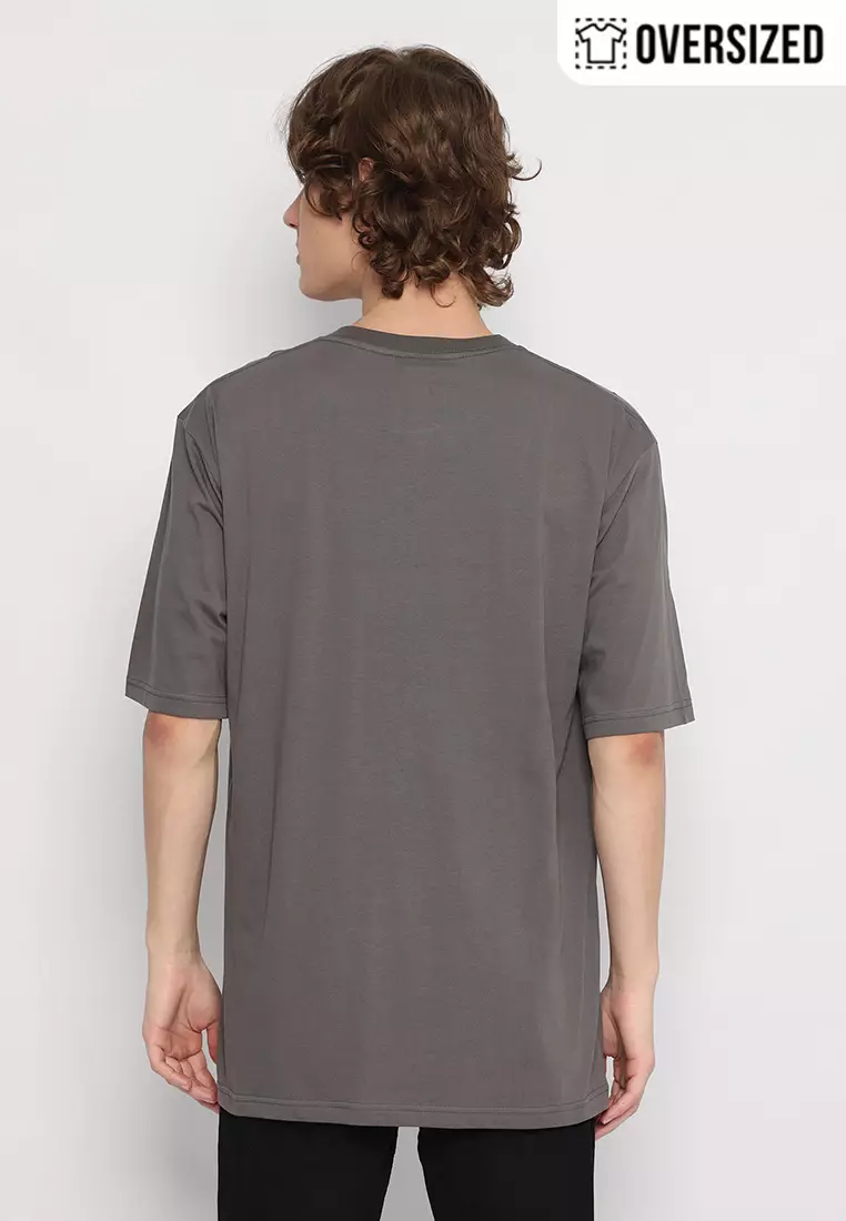 RBJ T-Shirt Cotton Combed Oversized Pria 2079250181