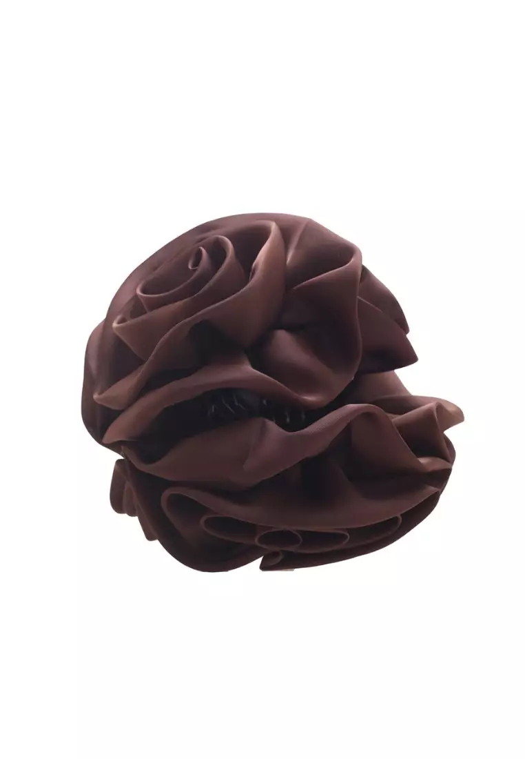Hair Clip Shifon Type D Brown