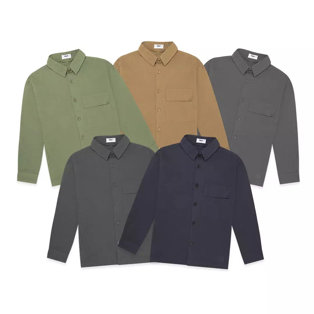 Open Pocket Woven Jacket Navy